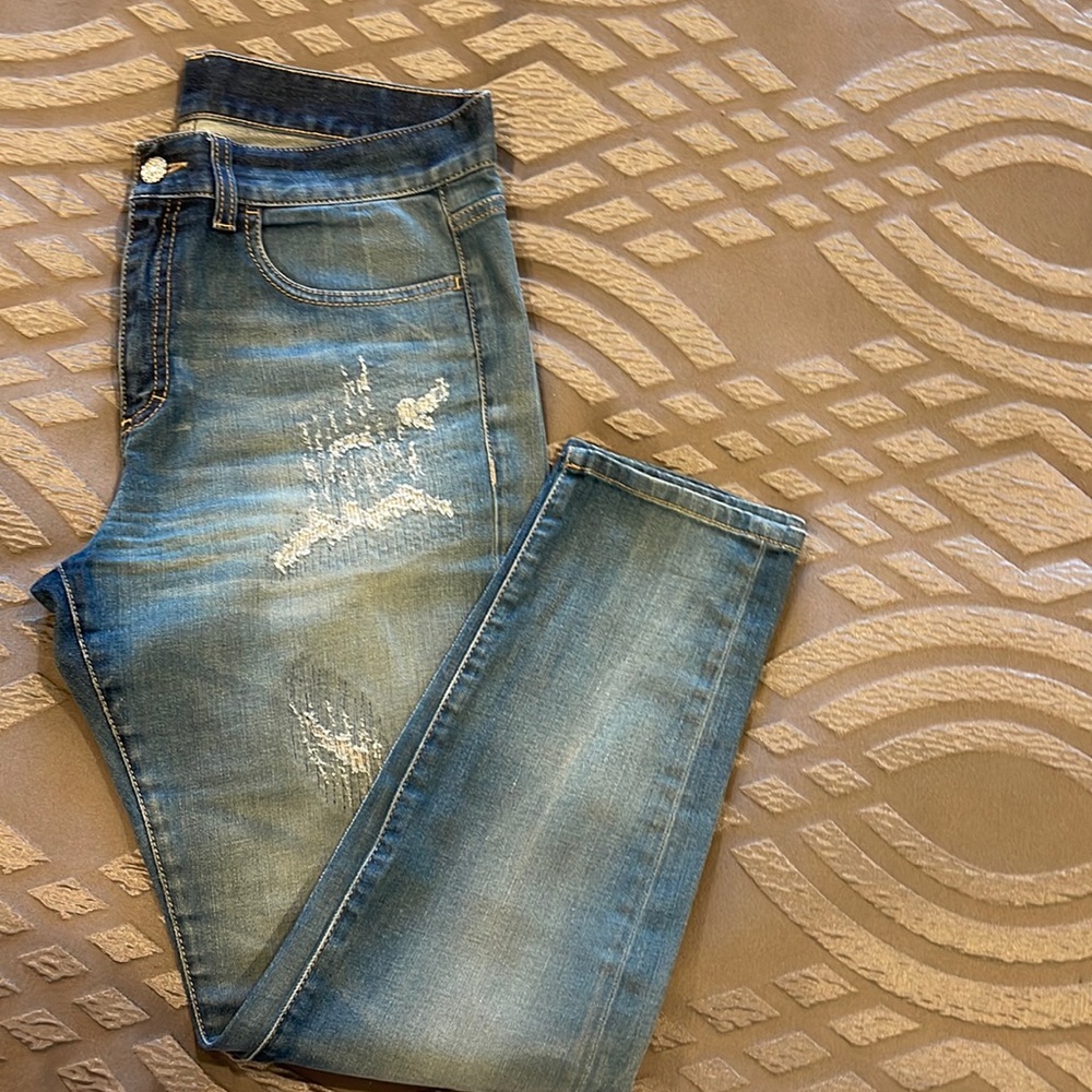 Gucci jeans size 40 new boyfriend
